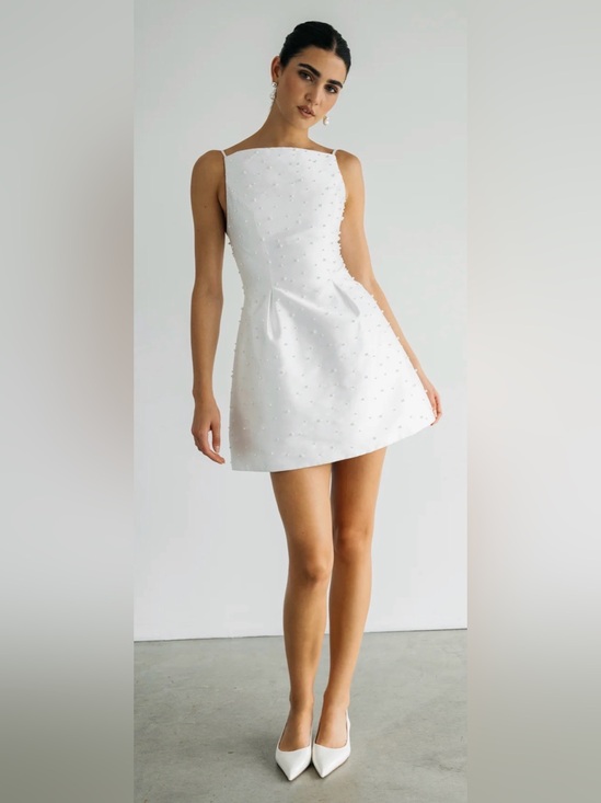 Jenny Yoo Dresses & Skirts - Jenny Yoo Hannah Little White Dress